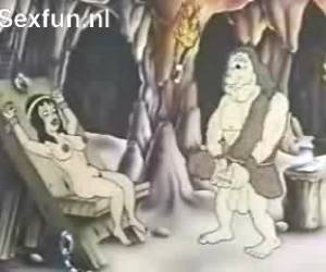 Fairy tale drawn in a to make a porn cartoon, funny small movie