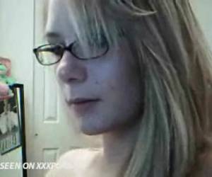 1856 cute girl on webcam part 5 Beautiful bimbo in front of the webcam